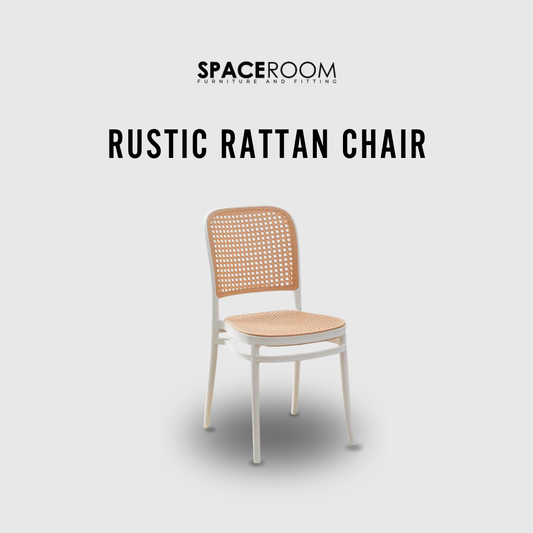 Rustic Rattan Chair