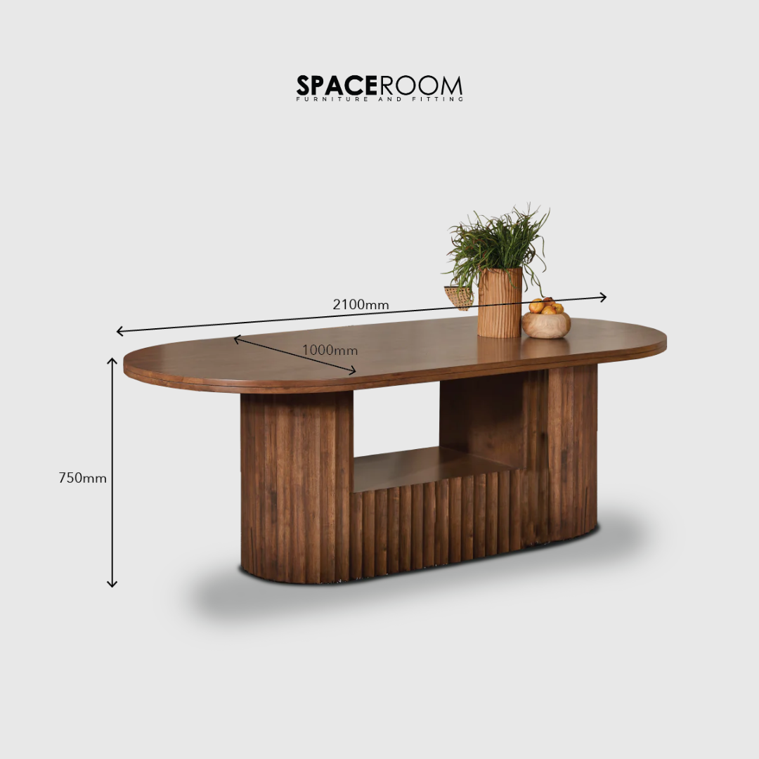 Fluted Grove Dining Table