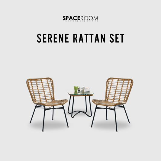 Serene Rattan Set