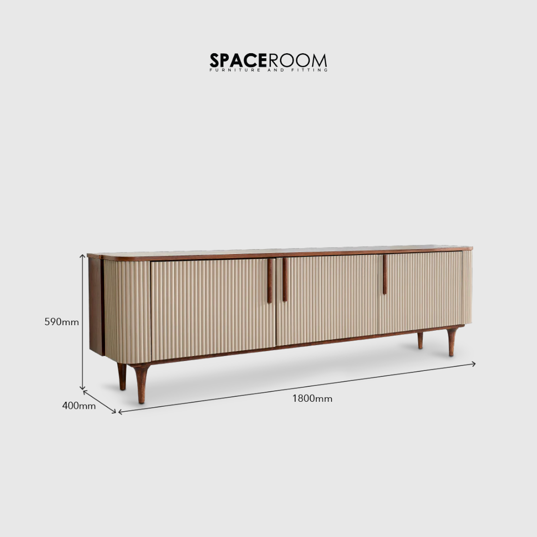 Safari Fluted Console